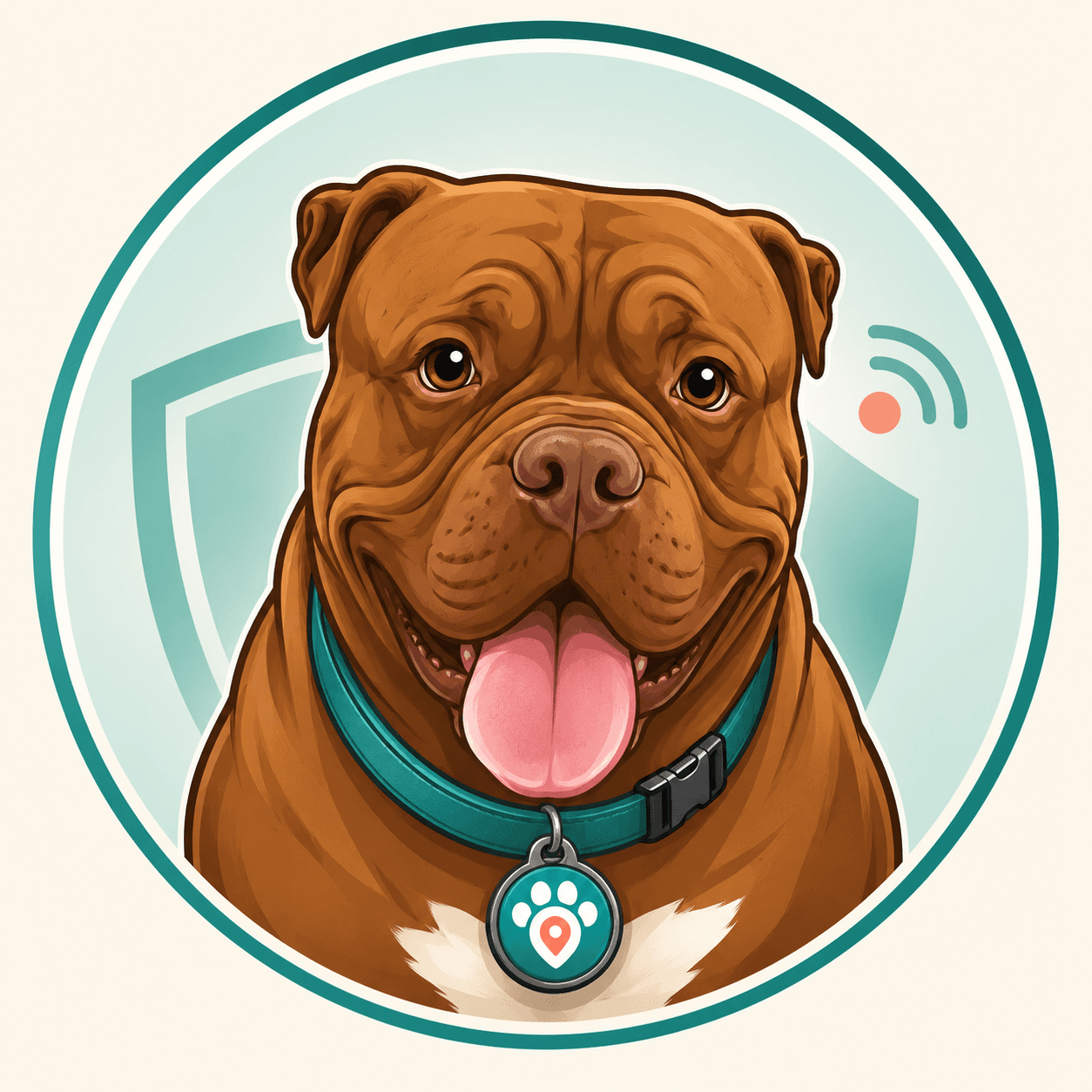 Kober’s Homi tag opens his pet profile on a nearby phone and connects the finder to his owner.